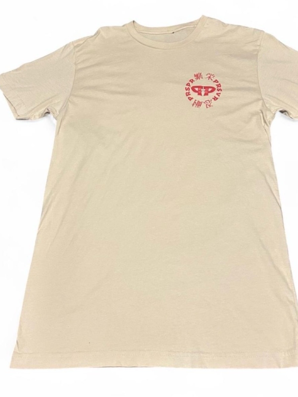 Japanese koi fish tan t-shirt - Picture 6 of 6